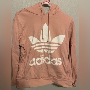 Pink Adidas hoodie
